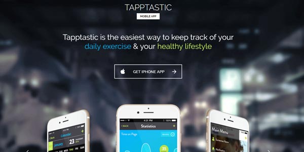 Temas wordpress para apps tapptastic