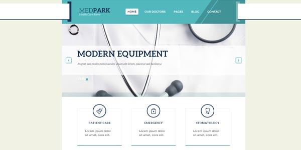 Temas wordpress para colegios medpark