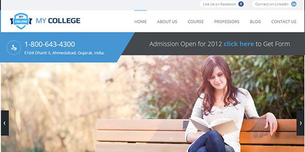 Temas wordpress para escuelas colegios y universidades my college