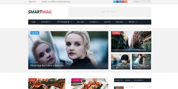 Temas wordpress para revistas online smartmag