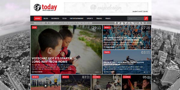 Temas wordpress para revistas online today