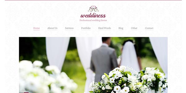 Temas wordpress para una boda weddiness