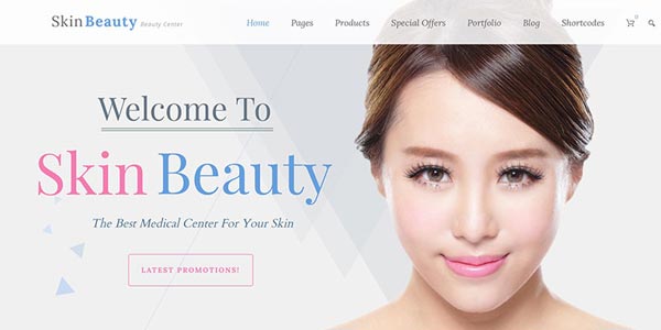 Temas wordpress para una estetica skin beauty