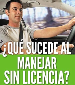 Manejar sin licencia