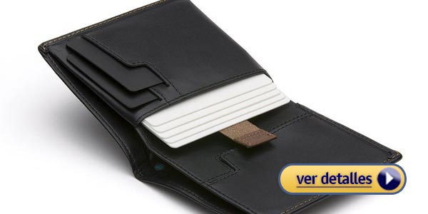 Billeteras de cuero para caballeros cartera bellroy note sleeve