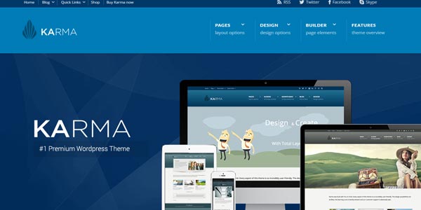 Temas wordpress con constructor de paginas karma