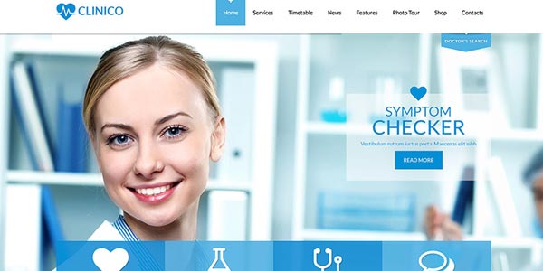 Temas wordpress de salud clinico