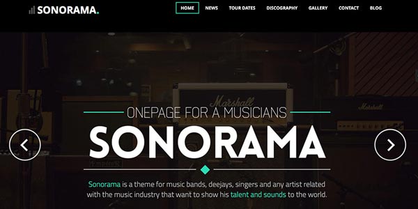 Temas wordpress para discotecas sonorama