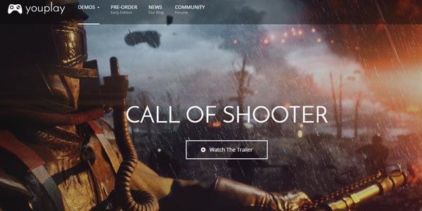 Temas wordpress para reviews de videojuegos youplay