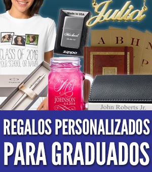 Mejores regalos personalizados para graduados