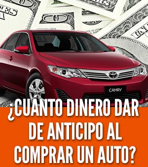 Cuanto dinero dar de enganche al comprar un auto