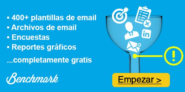 Email marketing gratis benchmark email