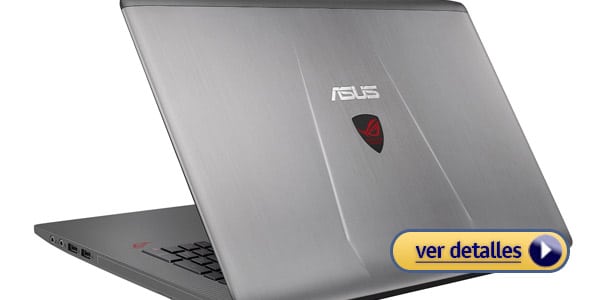 Mejor laptop i7 para jugadores asus rog g752vl dh71