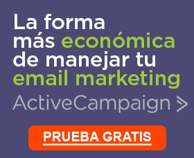 Activecampaign mensaje de bienvenida email marketin