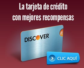 Mejores tarjetas de credito con recompensas discover