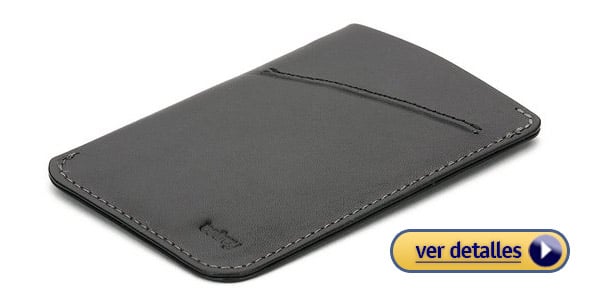 Billetera para un hombre joven de cuero bellroy