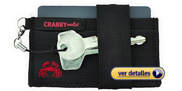 Billeteras baratas para hombres billetera minimalista crabby