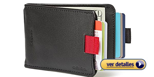 Billeteras delgadas para hombres billetera wally billfold de distil union