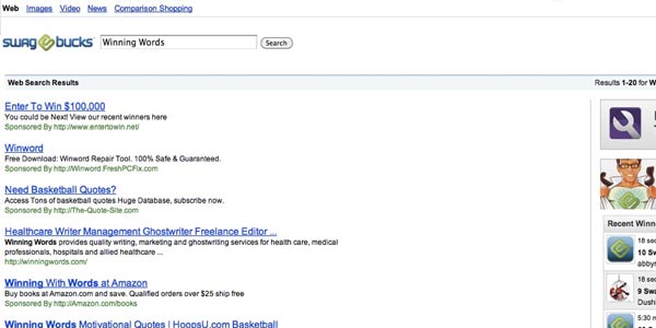 Ganar dinero con swagbucks buscador