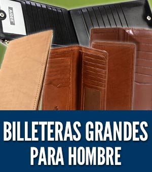 Billeteras grandes para hombre