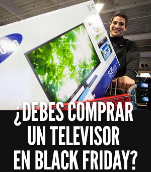 Comprar un televisor en black friday viernes negro