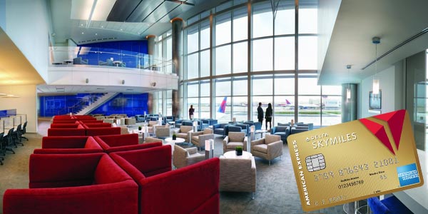 Beneficios de delta skymiles gold credit card de american express sky club delta