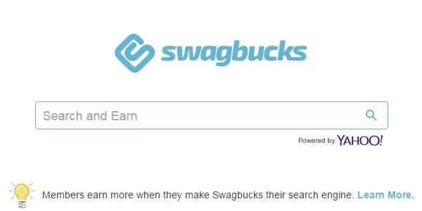 Ganar dinero con swagbucks usa su buscador de internet