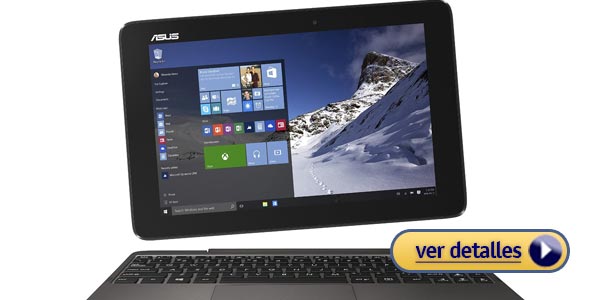 Mejor laptop asus 2 en 1 barata transformer book t100ha c4 gr