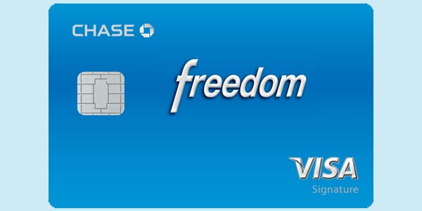 Recompensas de la tarjeta de credito chase freedom