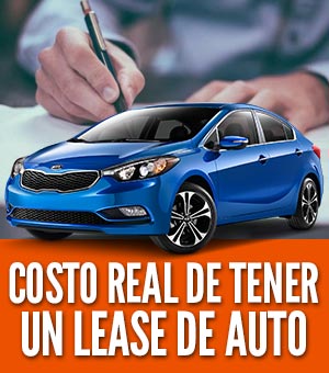 Costo real de tener un lease de auto