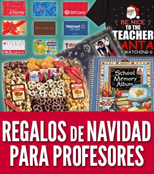 Regalos de navidad para profesores