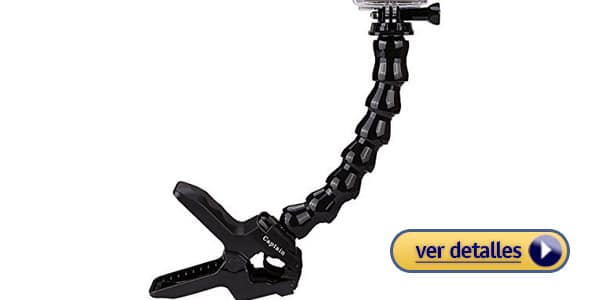 Accesorios gopro recomendados montaje flexible captain jaws gopro