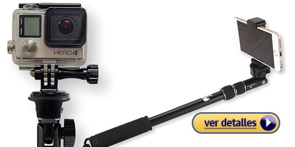 Accesorios gopro recomendados palo selfie alaskalife gopro