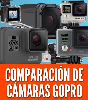 Comparación de cámaras GoPro