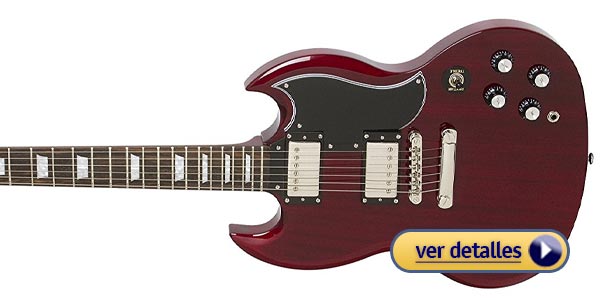 Mejores guitarras electricas por menos de 500 epiphone g 400 pro