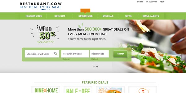 Sitios con ofertas como groupon restaurant