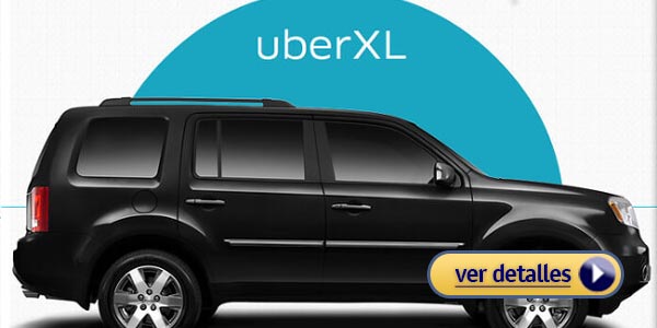 Uberxl 6 asientos para pasajeros