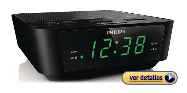 Cámaras espías para niñeras: Cámara HD 720p escondida en radio y reloj