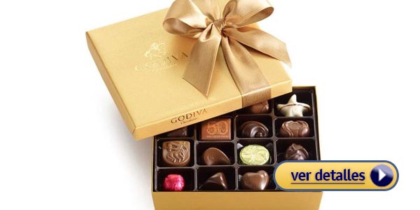 Chocolate para regalar el 14 de febrero caja de regalo godiva