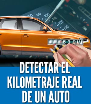 Detectar el kilometraje real de un auto usado