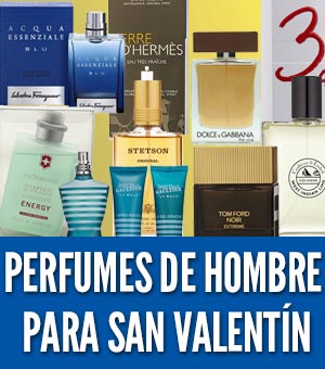 Perfumes de hombre para regalar en San Valentín