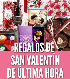 Regalos del Día de San Valentín de última hora