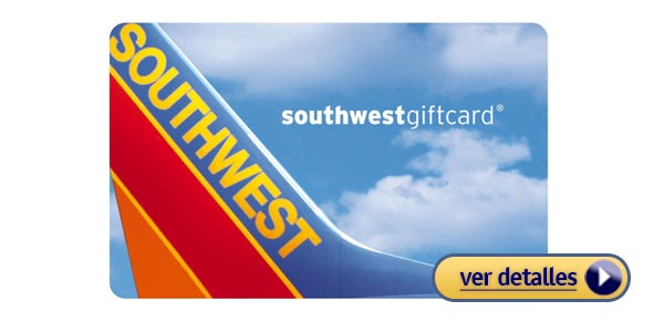 Regalos del dia de san valentin para el tarjeta de regalo de southwest airlines