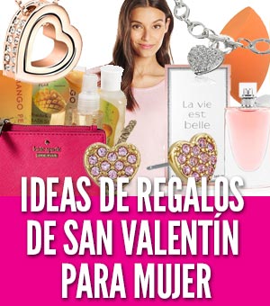 ideas de regalos para mujeres de San Valentín