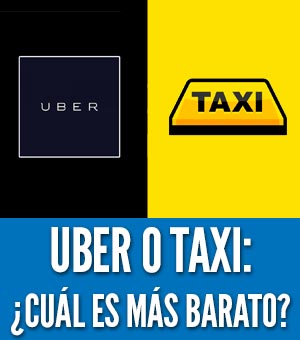 Cual es mas barato uber o taxi