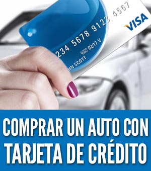 comprar un auto con una tarjeta de crédito