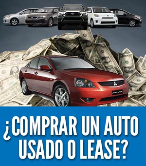 Comprar un auto usado o lease