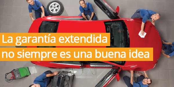 garantía extendida para Toyota, Chevrolet, Nissan, Honda, VW, Ford