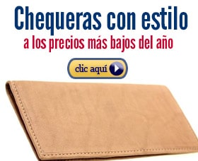 Mejores chequeras ofertas descuentos cubiertas forros