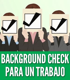 Background check para un trabajo